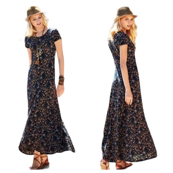 Peruvian Connection Dresses & Skirts - Peruvian Connection Arabesque T-Shirt Dress